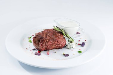 Izgara biftek lezzetli sığır eti