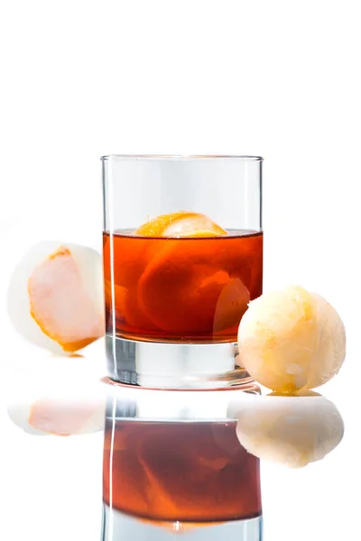 Cóctel de alcohol negroni — Foto de Stock