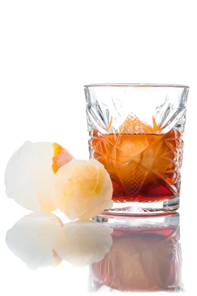 Alkohol cocktail negroni — Stockfoto