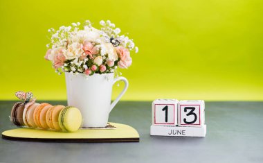 Takvim küpleri 13 Haziran kavramı gün