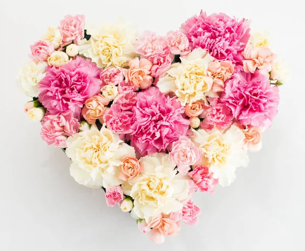 Fiori a forma di cuore — Foto Stock