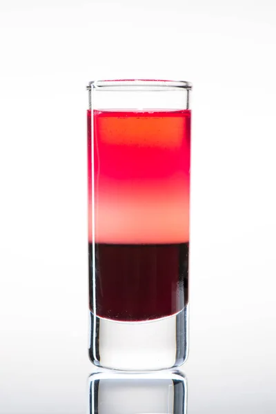 Cocktail alcolico bacca russa — Foto Stock