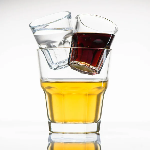 Cocktail padrino in vetro — Foto Stock