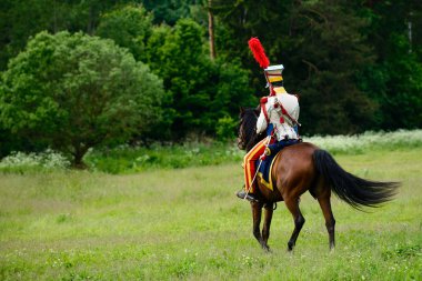 Süvarisi sırtında