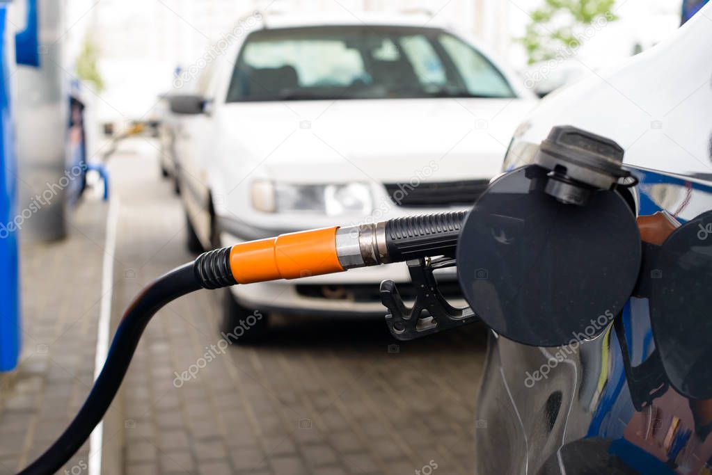 close-up fuel nozzle 