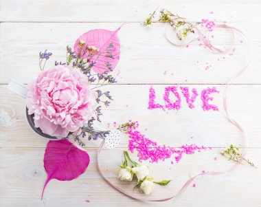 aşk, kutlama ve düğün kavramı