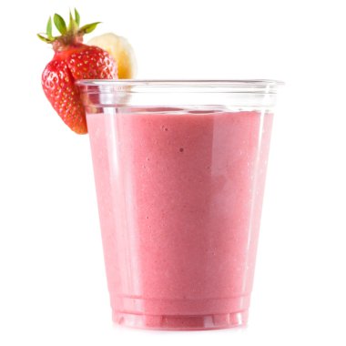 taze çilek smoothie 