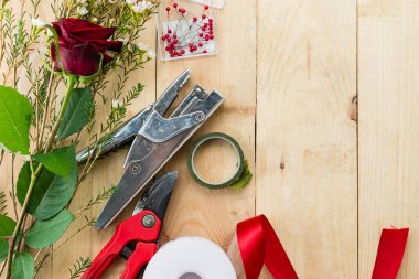 yakın çekim çiçekçi işyeri, kavram