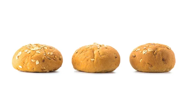 3 つのパンのバンズ — ストック写真