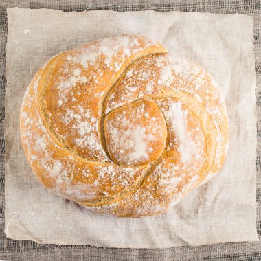 iyi bir ışık tekstil arka plan üzerine pişmiş