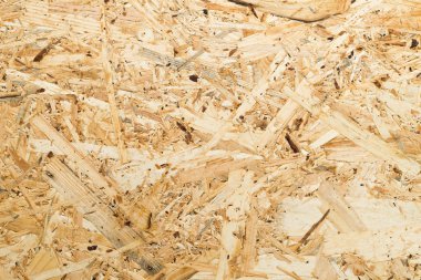 Bir arka plan doku, ahşap yapı olarak odaklı Strand Board osb