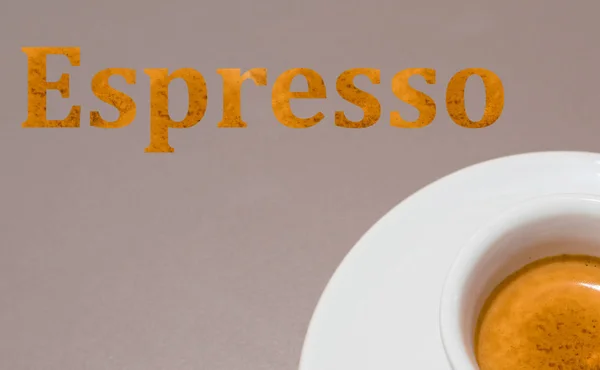 Kahve espresso fincan — Stok fotoğraf