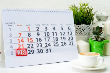 28 Ocak. Ayın 28. Günü