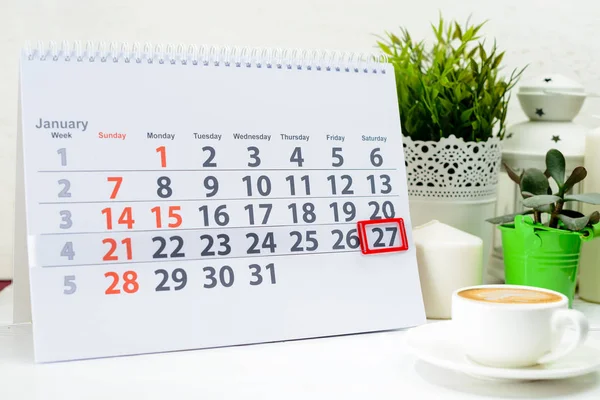 27 Ocak. Ayın 27. Günü