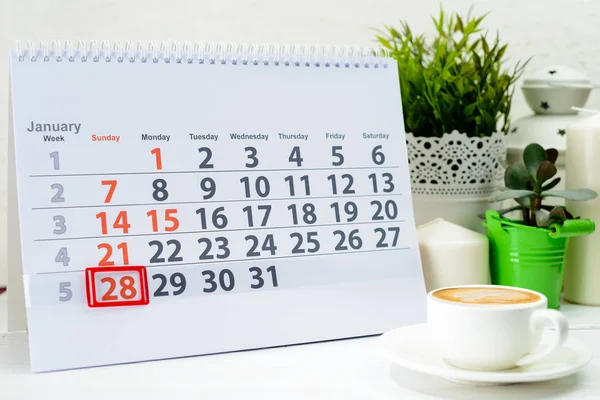 28 Ocak. Ayın 28. Günü