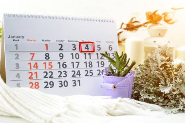 4 Ocak. Ayın 4. günü