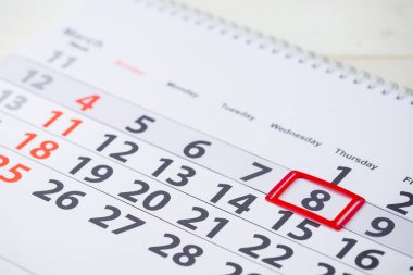 Uluslararası Kadınlar günü, Dj dünya günü. 8 Mart işaret 