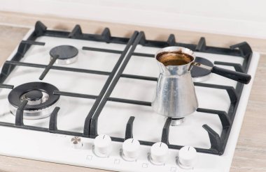 Türk kahve bira yakın çekim