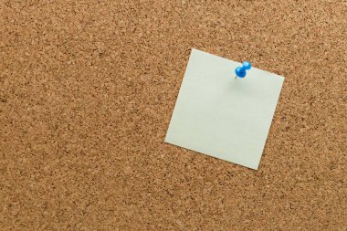 Soyut kağıt Not iğne mantar pano