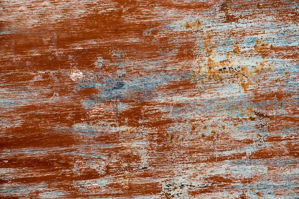Aşınmış paslı metal doku renkli arka plan — Stok fotoğraf