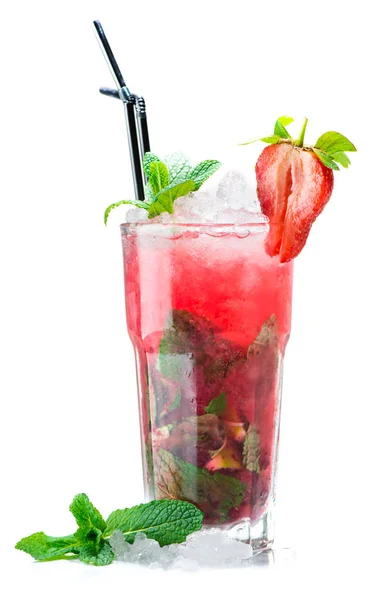 Cóctel Mojito fresa — Foto de Stock