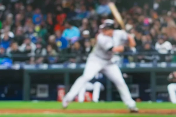 Baseball background blur — Stock Photo, Image