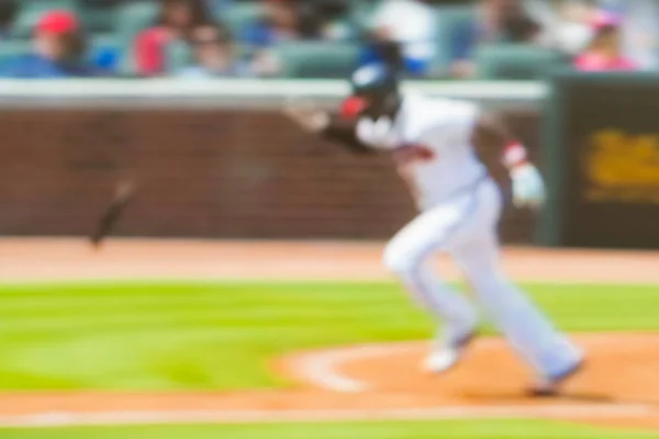 Borrão de fundo de beisebol — Fotografia de Stock