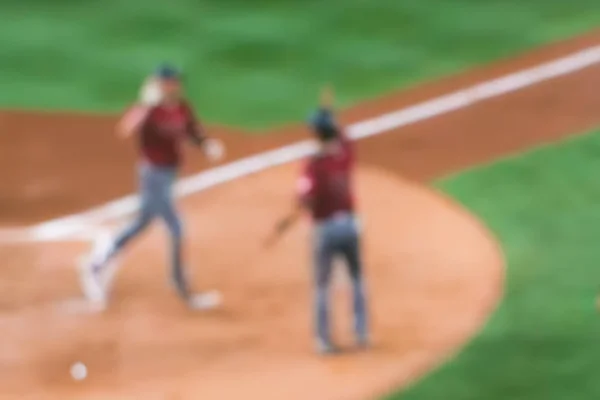 Borrão de fundo de beisebol — Fotografia de Stock