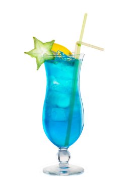 Egzotik kokteyl mavi renk