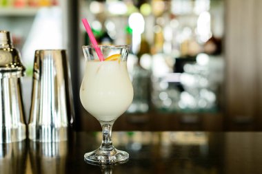 milkshake portakal, Pina colada kokteyli ile