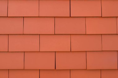 Seramik karo closeup, doku, yakın çekim üst görünümünün metin için kopya alanı ile üst çatı kaplama