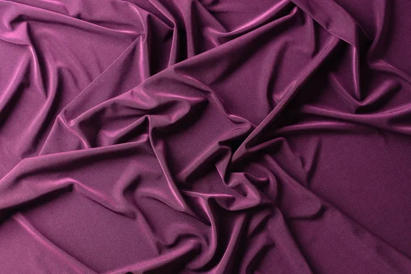 Textura Fundo Modelo Tecido Seda Violeta Violeta Cortinas Seda Estofos — Fotografia de Stock