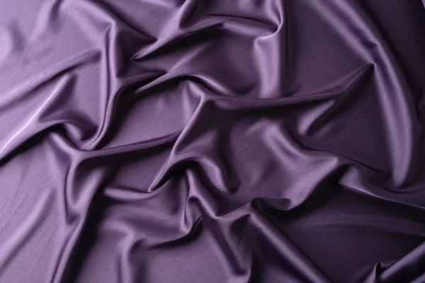 Textura Fundo Modelo Tecido Seda Violeta Violeta Cortinas Seda Estofos — Fotografia de Stock