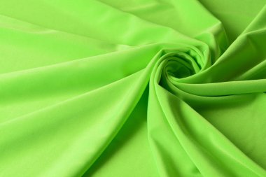 yeşil arka plan doku parlak kumaş ipek