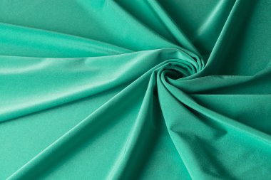 yeşil arka plan doku parlak kumaş ipek