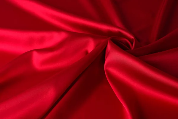 kırmızı arka plan doku parlak kumaş ipek