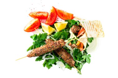 izole sebzeli kebap