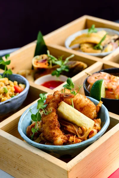 Thai traditionell mat närbild — Stockfoto