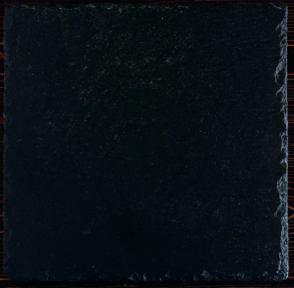 Dark Grey Black Slate Textured Background Copy Space Top View — Stock Photo, Image