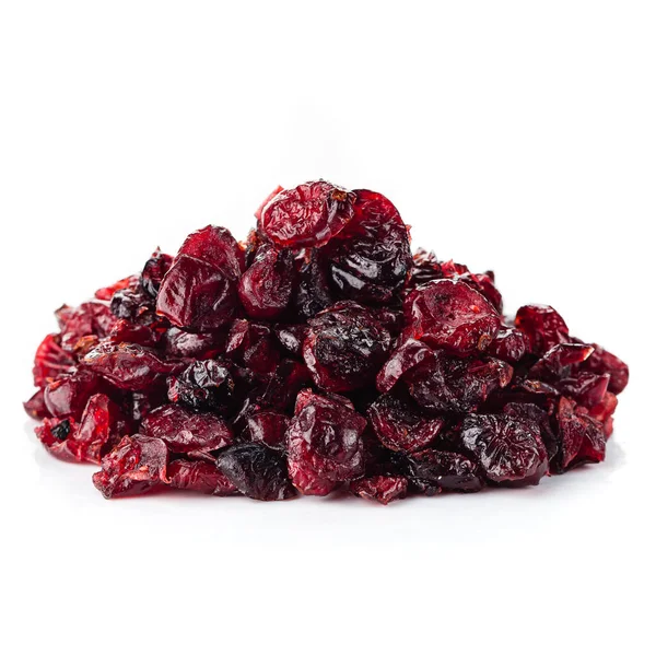 Dried Cranberries Isolated Cranberry White Background — Stock Photo, Image