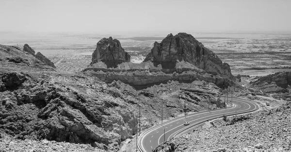 Vista Desde Montaña Jabel Hafeet Emiratos Árabes Unidos —  Fotos de Stock