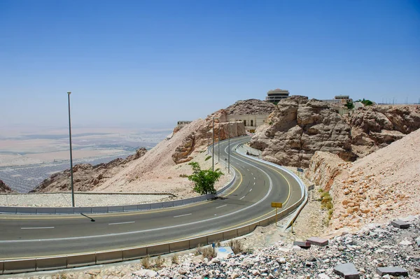 Vista Desde Montaña Jabel Hafeet Emiratos Árabes Unidos —  Fotos de Stock