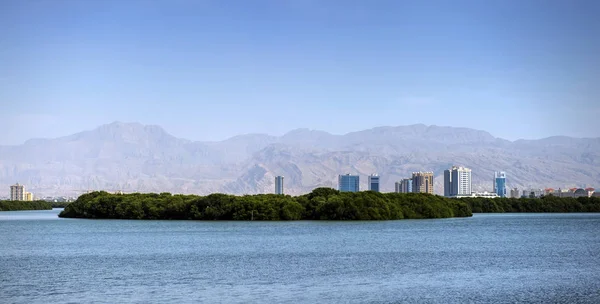 Ras Khaimah Uae Sep 2019 Ras Khaimah Creek Morgonen Förenade — Stockfoto