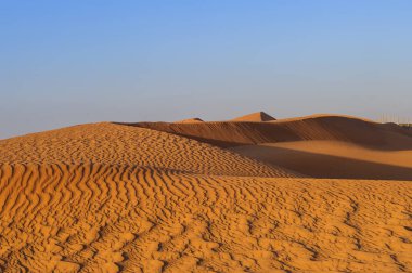 Suunset çölündeki Sarı Tepeler, Sharjah,Bae