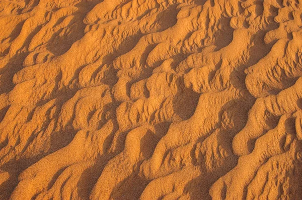 La estructura de las dunas en el desierto, Dubai, Emiratos Árabes Unidos. . —  Fotos de Stock