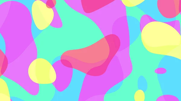 Multicolor Abstrakcja plamy ilustracja — Zdjęcie stockowe