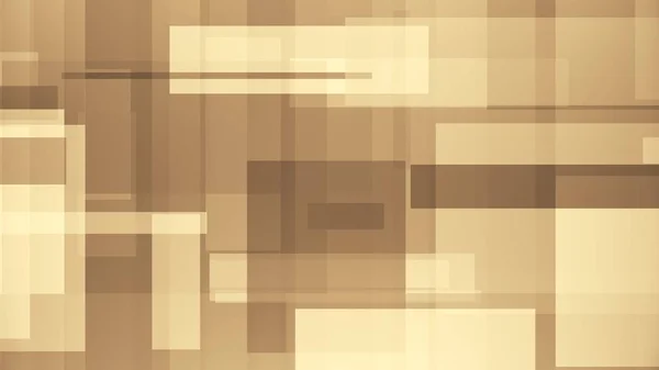 Brown rectangles abstract illustration background — Stock Photo, Image