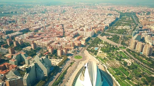 Veduta aerea di Valencia, Spagna — Foto Stock