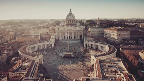 Foto aerea della Città del Vaticano — Foto Stock