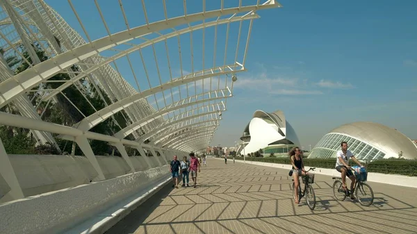 Valencia Espanha Setembro 2018 Cidade Das Artes Ciências — Fotografia de Stock